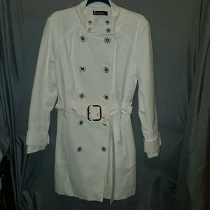 ⚪ White Pea Coat ⚪